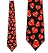 Three Rooker Hearts TIES Valentines Day Men's Neck tie heart