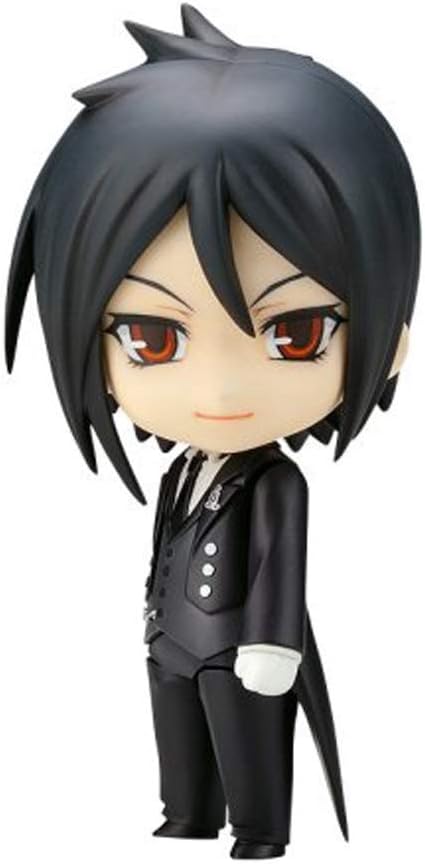 Yanshangqi Anime Black Butler: Sebastian Michaelis Nendoroid PVC Action Figure(About 4 Inches)