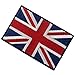 EmbTao Patches British Union Jack Embroidered England Flag UK Great Britain Hook & Loop Emblem