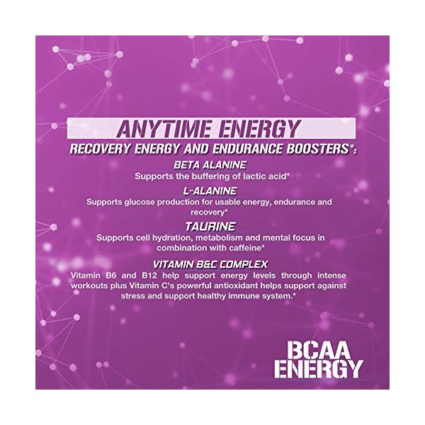 Evlution-Nutrition-BCAA-Energy-High-Performance-Amino-Acid-Supplement-for-Anytime-Energy-Muscle-Building-Recovery-and-Endurance-Pre-Workout-Post-Workout-30-Servings-Acai-Berry Evlution Nutrition BCAA Energy - High Performance Amino Acid Supplement for Anytime Energy, Muscle Building, Recovery and Endurance, Pre Workout, Post Workout (30 Servings, Acai Berry)