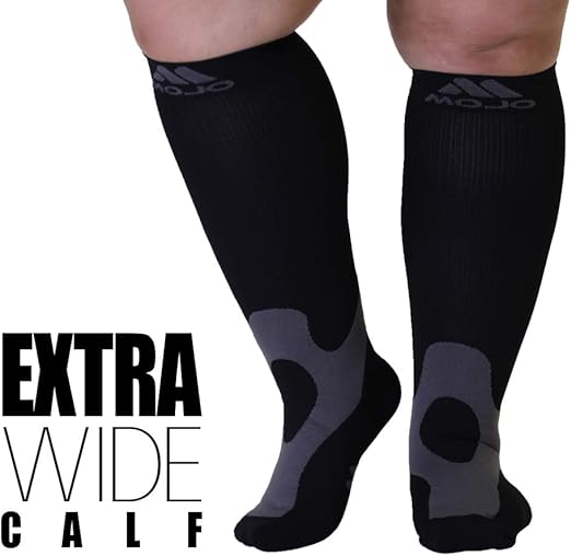 6XL Mojo Compression Socks 2030 mmHg Extra + Wide Plus
