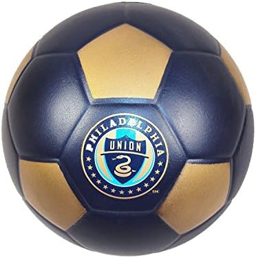 FoamHead Mini Indoor Outdoor Soccer Ball - MLS Licensed Philadelphia Union.
