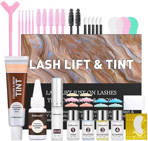 Complete Lash Lift and Eyelash Perm Kit with Brow Lamination Set ...
