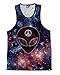 iHeartRaves Men's Casual All Over Print EDM Rave Tank Top Shirts