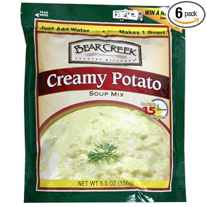 Amazon Com Bear Creek Country Kitchens Creamy Potato Soup Mix
