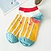 Timntts Women's No Show Socks Low Cut Short Cotton Ankle Sock (US, Numeric, 4, Regular, Regular, Flamingo)