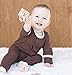 Baby Soy Soft Footie (6-12 Months, Chocolate)