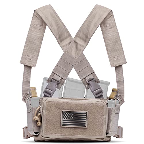 Tacticon Chest Rig Elite Tactical Vest or XHarness Mounted Chest Rig