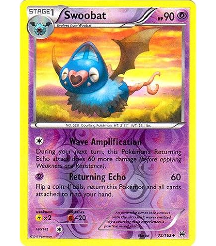 Amazon.com: Pokemon - Swoobat (65/113)