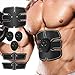 Muscle Toner, JoJoMooN Abdominal Toning Belt EMS ABS Toner Body Muscle Trainer Wireless Portable Unisex Fitness Training Gear for Abdomen/Arm/Leg Training Home Office Exercise Workout Equipment