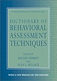 Dictionary of Behavioral Assessment Techniques, , 0971242720