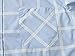 Emiqude Mens Casual Slim Fit Long Sleeve Pocket Constrast Plaid Dress Shirt Large Blue