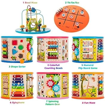 8 in 1 activity cube