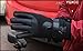 YQXCC Winter Men's Leather Gloves Touch Screen Outdoor Sports Cycling Windproof Warm Gloves (Black)