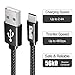 USB Type C Cable, BRG USB C Cable (USB 2.0) 3 Pack (1ft,4ft,6ft) Nylon Braided USB C to USB AFast Charger Cord Compatible Samsung Galaxy S9 8Plus Note9 8, LG V20, Moto Z2
