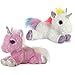 Aurora World Rainbow Unicorn + Pink Dream Eye Unicorn Combo Set (Two Packs)