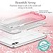 ESR Makeup Glitter Case for iPhone Xs/iPhone X, Glitter Sparkle Bling Cover [Three Layer] for iPhone 5.8 inch (2017 & 2018 Release)(Ombre Ruby)