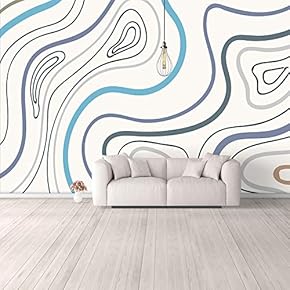 Wall Mural Beautiful Marble Pattern Abstract Texture Removable Self-Adhesive Large Wallpaper - 66x96 inches