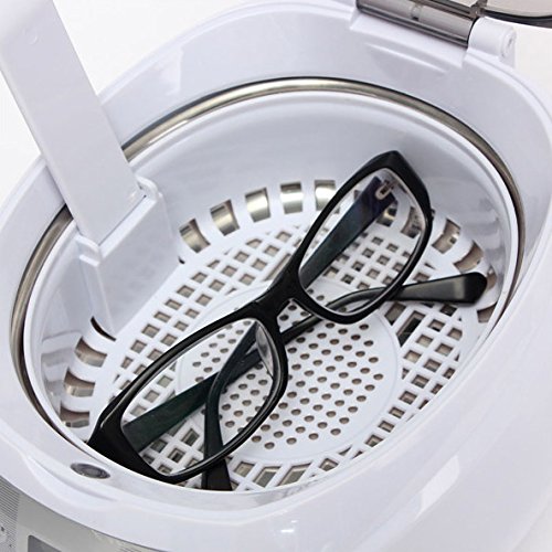 Onezili 110V/220V Digital heated Ultrasonic Cleaner 750ml with free basket