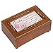Cottage Garden Sister You Mean The World to Me Woodgrain Embossed Jewelry Music Box Plays What Friends are for