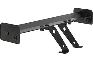 RITOEASYSPORTS RC Rear Wing, Lightweight Aluminum Alloy RC Spoiler Wing Mount for 1/10 Scale Remote Control Car - Perfect for Racing Enthusiasts, Beginners, Professionals, and DIY Customization Fans in Track Racing,