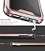 E LV Case for Galaxy S7 Case Hybrid [Scratch/Dust Proof] Armor Defender Slim Shock-Absorption Bumper Case for Samsung Galaxy S7 - [Black/Rose Gold]