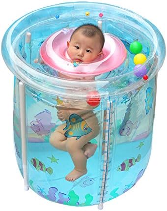Baby swimming pool/Queen baby pool/Infant boys swimming barrels/Inflatable Thermal leisure pool-B