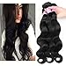 Beauty Youth Brazilian body wave Virgin Hair 3 Bundles Brazilian body wave 7A Unprocessed Virgin Hair Human Hair Bundles …