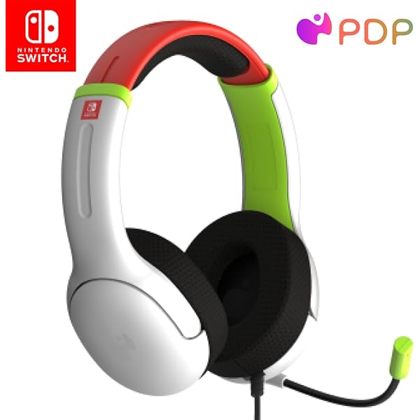 Amazon.com: PDP Gaming LVL40 Stereo Headset with Mic for Nintendo