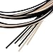 10pcs 5 Feet Black & Ivory ABS Guitar Binding Purfling Strip 16501.52mm Thick