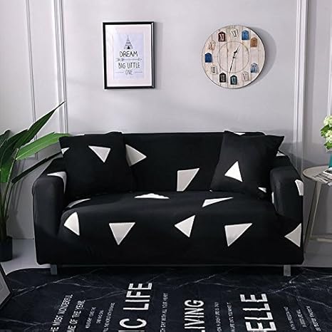 Buy Pinkdose 23 Black Four Seater New Fashion Printed Universal