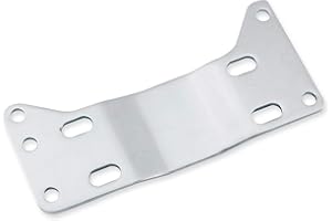 Biker's Choice Late Style Transmission Plate (Chrome) for 88-99 Harley FLSTC