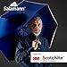 Salzmann Compact Travel Umbrella, made with 3M Scotchlite, Navy