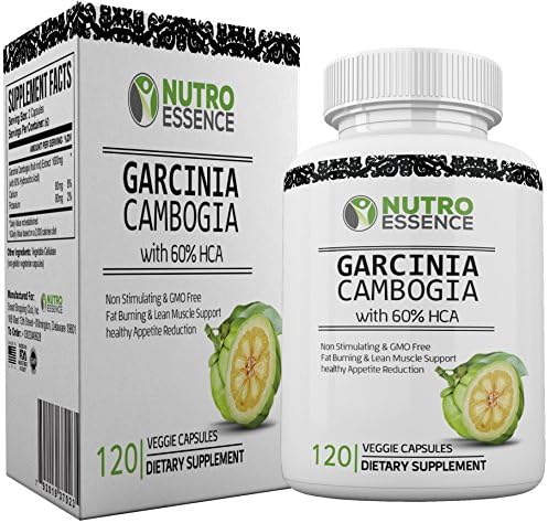Garcinia Cambogia Extract 800mg - with HCA Safe Natural Capsules - Vegan Dietary Supplement, Energy Booster and Natural Appetite Suppressant, Healthy Weight Loss, Better Metabolism for Men & Women