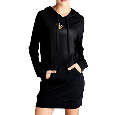 hoodie tunic dress