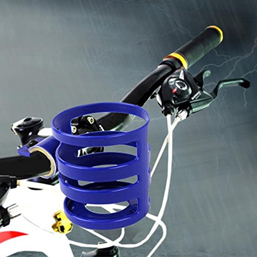 Gold Happy Bicycle Handlebar Bottle Holder Plastic Adjustable Bike Drink Cup Water Bottle Holder Bracket Rack Cage Cycling Bike - Thumbnail 3