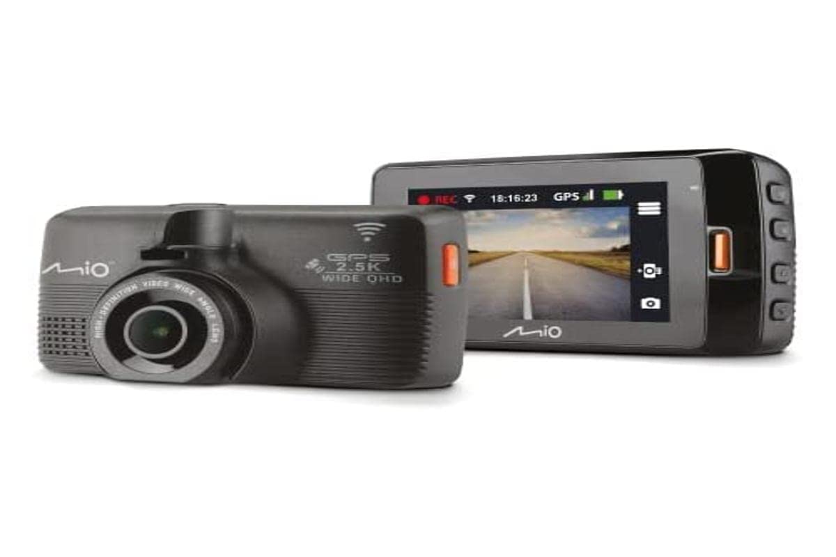 Mio MiVue 798 Dash Cam with Sony's Premium STARVIS CMOS, 2.5K QHD 1600p, WiFi, GPS, ADAS, Car Video Dash Camera, Black
