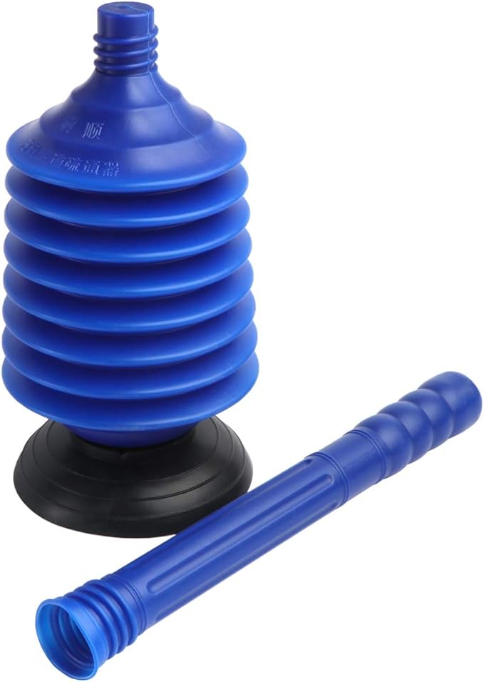 DOITOOL Professional Bellows Accordion Toilet Plunger High Pressure Thrust Plunge
