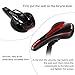 Zacro Mountain Bike Seat, Universal Bike Saddle with Spring and Breathable Design