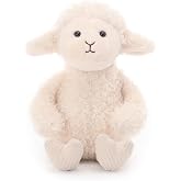 Apricot Lamb Innocent Lamb Sheep Soft Stuffed Animals Plush Toys 7''