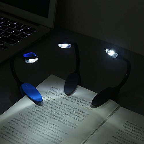❤Ywoow❤❤ , Fine Convenient Portable Travel Book Reading Light Lamp Mini LED Clip Booklight - Thumbnail 4