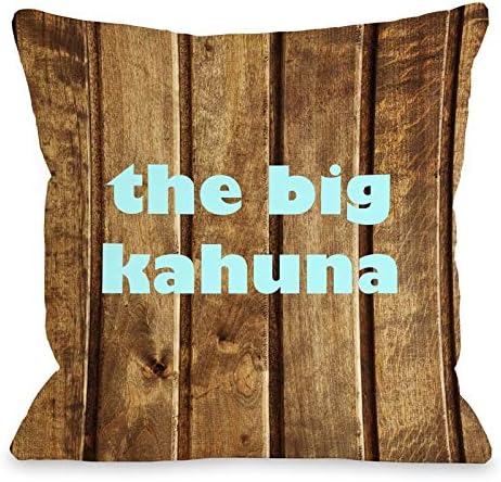 The Big Kahuna Throw Polyester Pillow Case Cover Home Decor 18 x 18 Inch