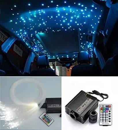 Amazon Com Ywewy Fiber Optic Star Ceiling Kit Wireless 28