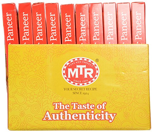 MTR Ready To Eat, Muttar Paneer, 10.6 Ounce (Pack of 20)