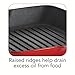 Tramontina Enameled Cast Iron Grill Pan with Press, 11-Inch, Gradated Red