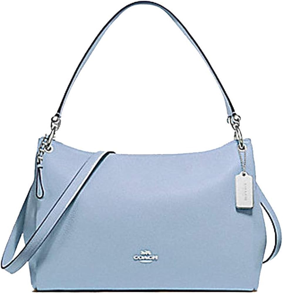 blue coach crossbody purse