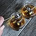 Cork & Mill Whiskey Stones Gift Set - Bourbon Gift Box with Whisky Stones, Glasses, Tongs, Pouch + Booklet - Elegant Whiskey Gifts for Men - Stainless Steel Stones Chill Longer - Seamless Blown Glass