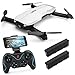 Drones with Camera 1080P for Adults，JJRC H71 WiFi FPV Live Video Quadcopter for Beginners, Foldable RC Drone RTF - Optical Flow Position Altitude Hold, Foldable Arms, APP Control