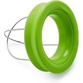 Tovolo Kiwi Peeler and Slicer - 2-in-1 Fruit Prep Tool for Quick Meal Prep &amp; Healthy Eating, Easy Grip Handle, Durable Stainless Steel, BPA-Free, Dishwasher Safe