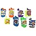 Bubble Guppies Boys Girls 8 pack Ankle Socks (Toddler)